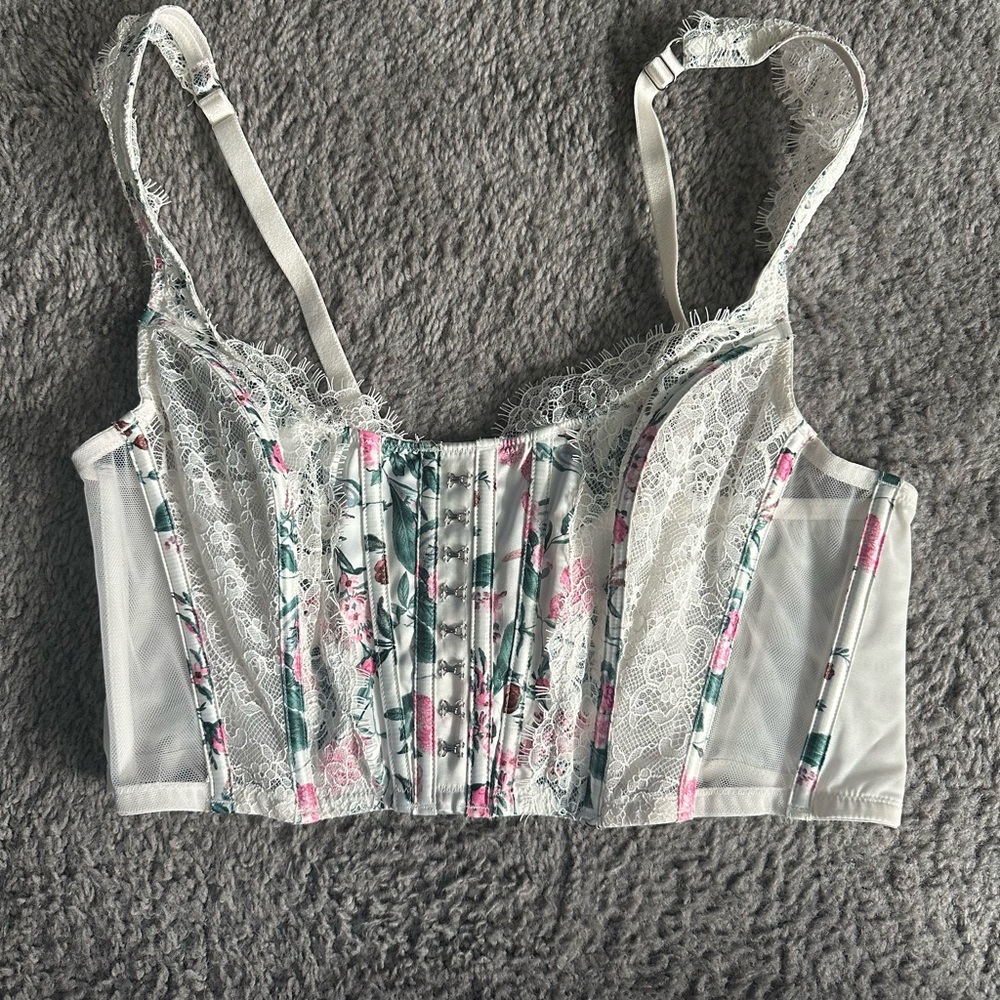 Victoria's Secret Floral Corset